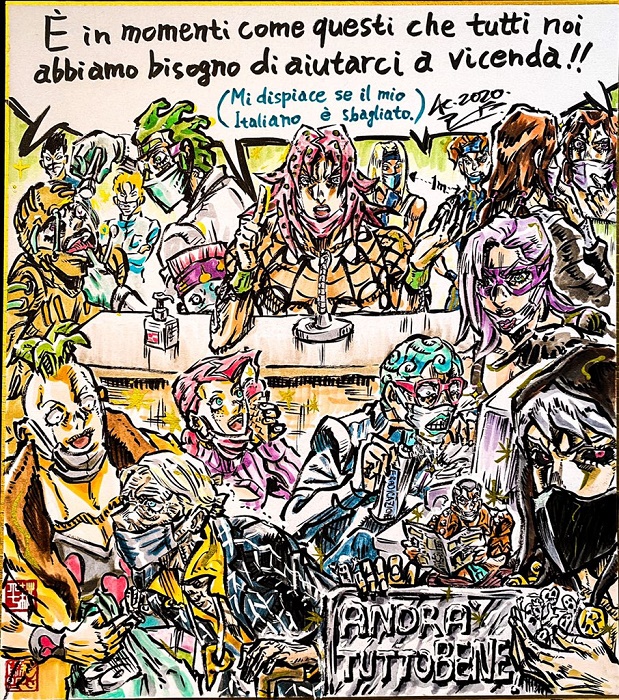 Kohei Ashiya (JoJo) manda un messaggio di supporto ai fan italiani Kohei Ashiya (JoJo) manda un messaggio di supporto ai fan italiani